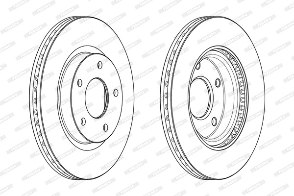 FERODO Bremsscheibe