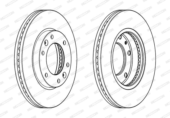 FERODO Bremsscheibe