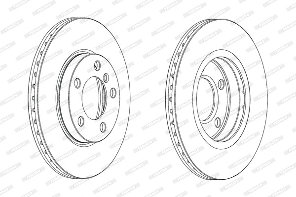 FERODO Bremsscheibe