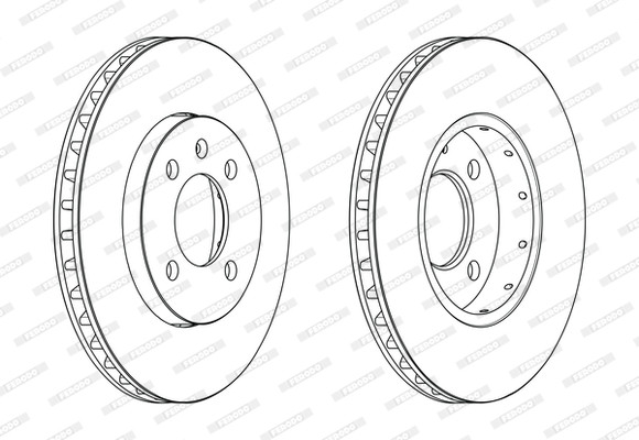 FERODO Bremsscheibe
