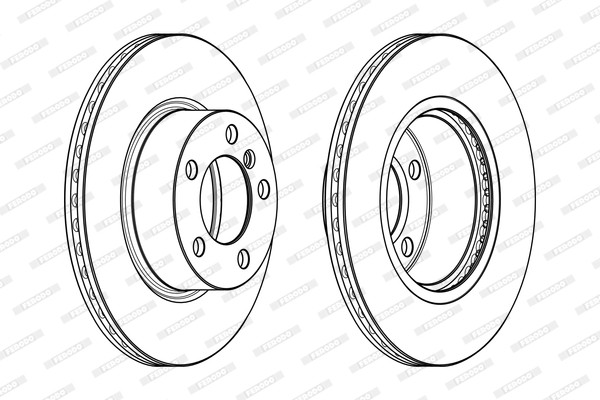 FERODO Bremsscheibe