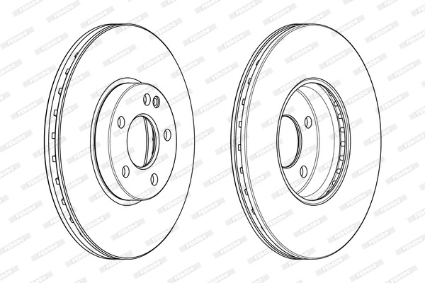 FERODO Bremsscheibe