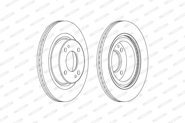 FERODO Bremsscheibe