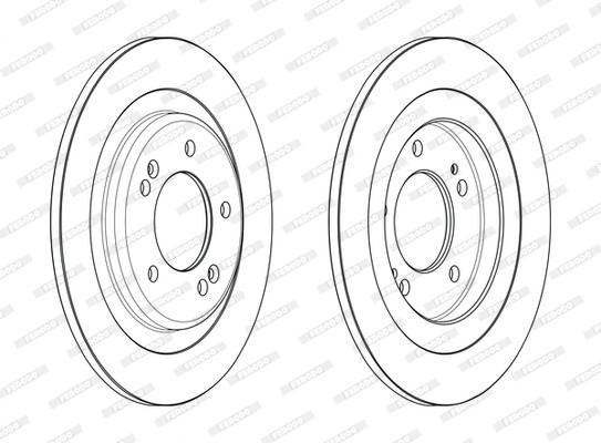 FERODO Bremsscheibe