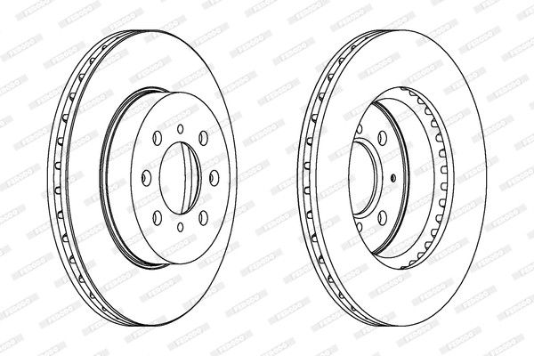 FERODO Bremsscheibe