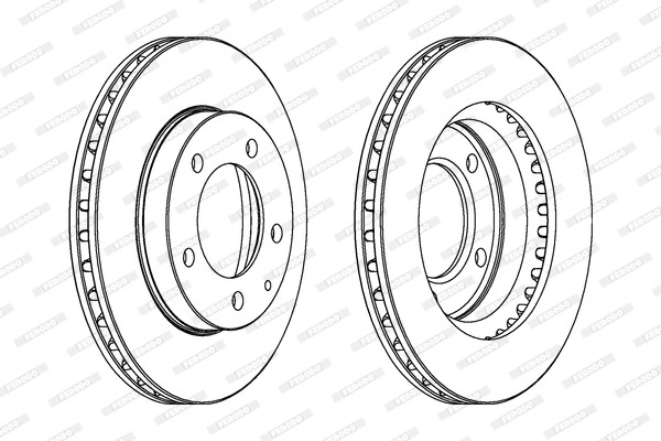 FERODO Bremsscheibe
