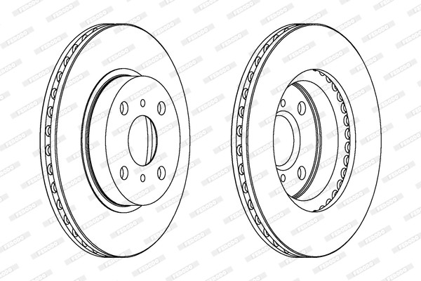 FERODO Bremsscheibe