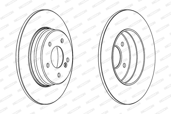 FERODO Bremsscheibe