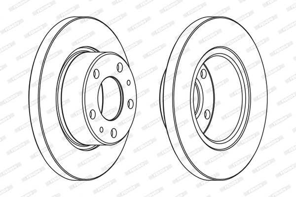 FERODO Bremsscheibe