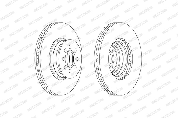 FERODO Bremsscheibe