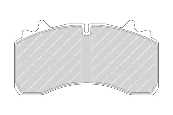 FERODO Bremsbelagsatz, Scheibenbremse