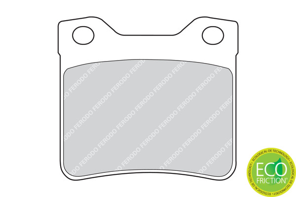 FERODO Bremsbelagsatz, Scheibenbremse