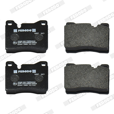 FERODO Bremsbelagsatz, Scheibenbremse