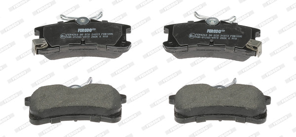 FERODO Bremsbelagsatz, Scheibenbremse