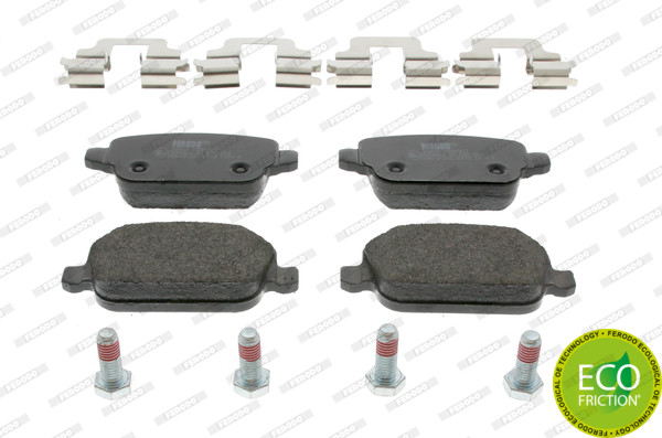 FERODO Bremsbelagsatz, Scheibenbremse