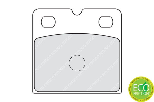 FERODO Bremsbelagsatz, Scheibenbremse