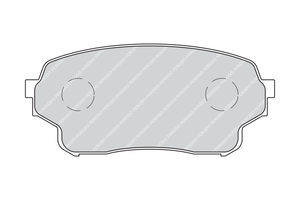 FERODO Bremsbelagsatz, Scheibenbremse