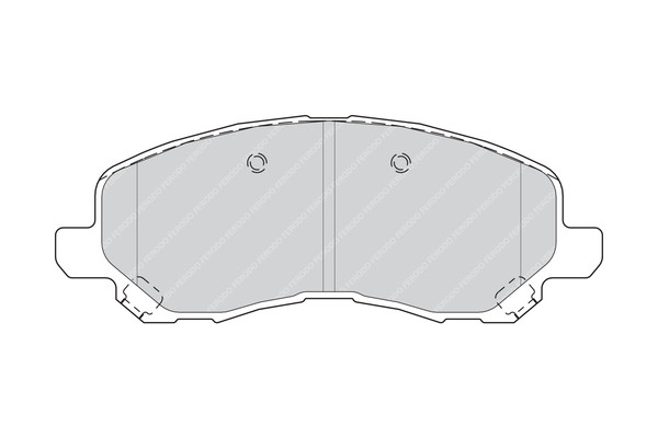 FERODO Bremsbelagsatz, Scheibenbremse