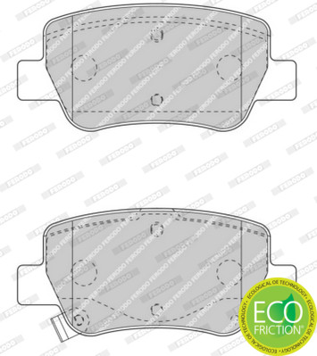 FERODO Bremsbelagsatz, Scheibenbremse