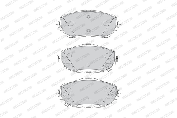 FERODO Bremsbelagsatz, Scheibenbremse
