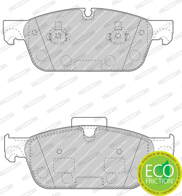 FERODO Bremsbelagsatz, Scheibenbremse