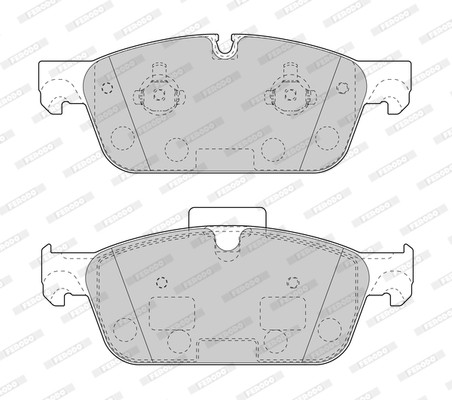 FERODO Bremsbelagsatz, Scheibenbremse