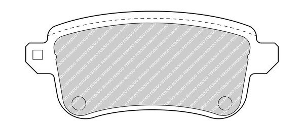 FERODO Bremsbelagsatz, Scheibenbremse