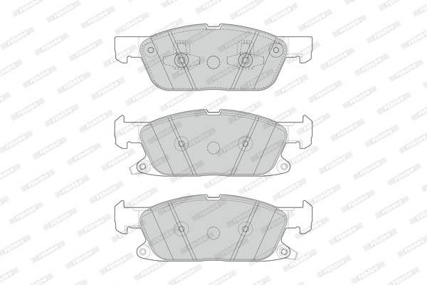 FERODO Bremsbelagsatz, Scheibenbremse