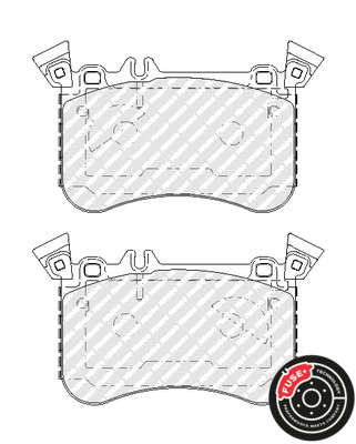 FERODO Bremsbelagsatz, Scheibenbremse