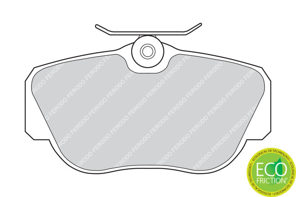 FERODO Bremsbelagsatz, Scheibenbremse