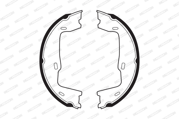 FERODO Bremsbackensatz, Feststellbremse