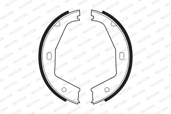 FERODO Bremsbackensatz, Feststellbremse