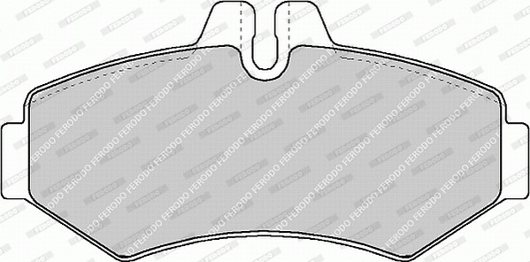 FERODO Bremsbelagsatz, Scheibenbremse