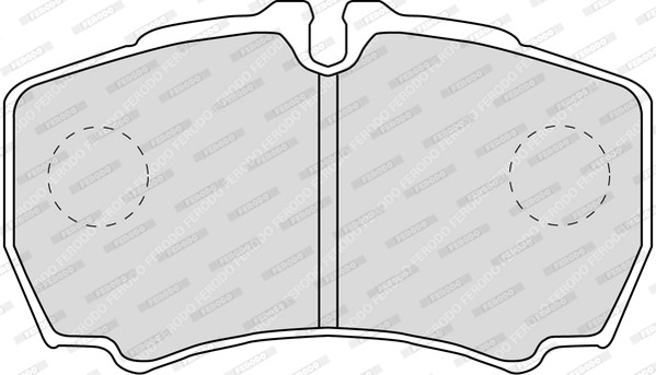 FERODO Bremsbelagsatz, Scheibenbremse
