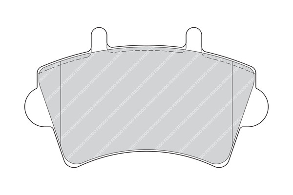 FERODO Bremsbelagsatz, Scheibenbremse