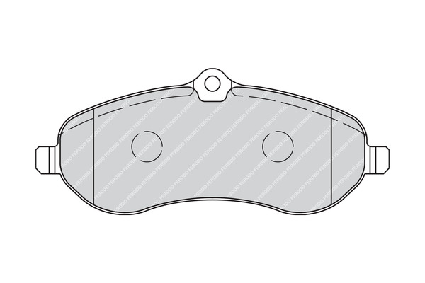 FERODO Bremsbelagsatz, Scheibenbremse