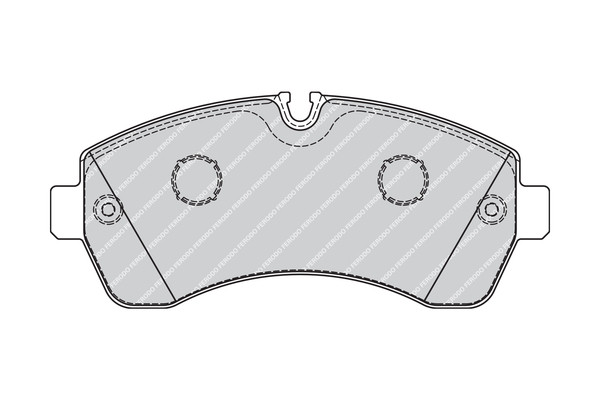 FERODO Bremsbelagsatz, Scheibenbremse