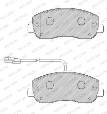 FERODO Bremsbelagsatz, Scheibenbremse