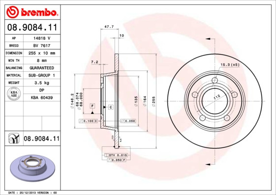 BREMBO Bremsscheibe