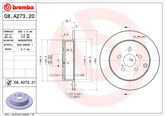 BREMBO Bremsscheibe