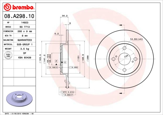 BREMBO Bremsscheibe