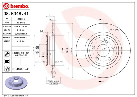 BREMBO Bremsscheibe