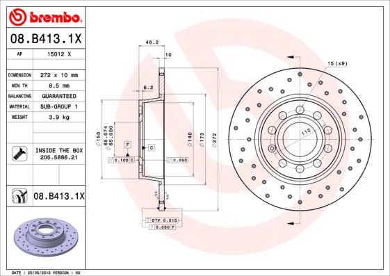 BREMBO Bremsscheibe