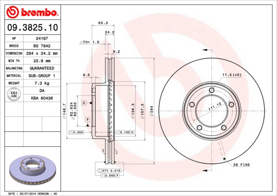 BREMBO Bremsscheibe