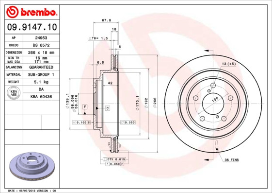 BREMBO Bremsscheibe