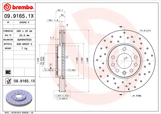 BREMBO Bremsscheibe