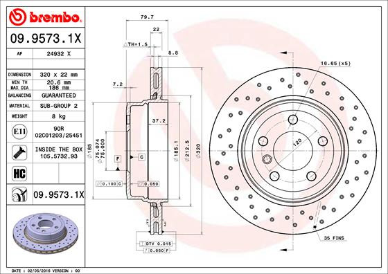 BREMBO Bremsscheibe