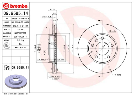 BREMBO Bremsscheibe