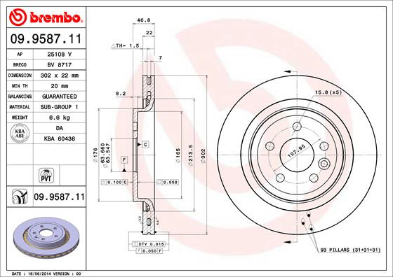 BREMBO Bremsscheibe