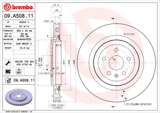 BREMBO Bremsscheibe